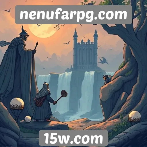 Recursos disponíveis no site de jogos nenufarpg.com